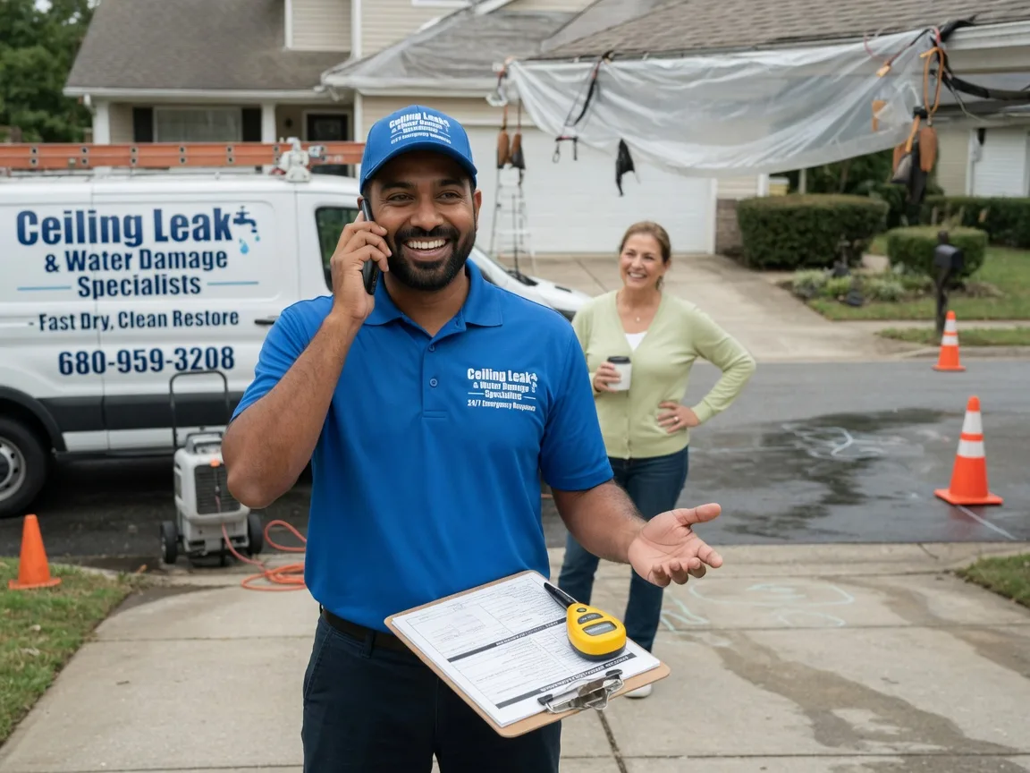 Ceiling Leak Cleanup Edisto Island, SC FAQs